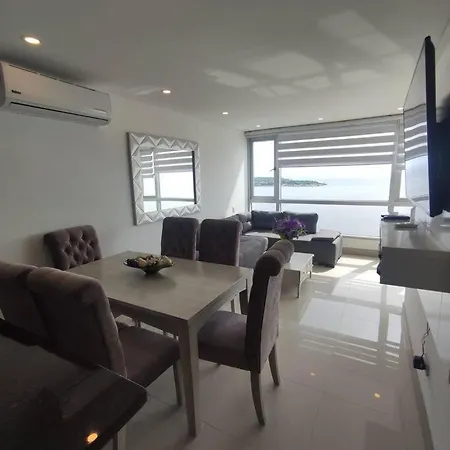 Palmeto Sunset Moderno Frente Al Mar Piso 26 Pisina, Gym, Jacuzzi
